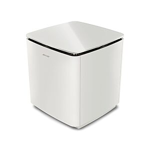 Bose New Lifestyle Ultra Subwoofer, Wireless Home Perfect for Home Theater Systems, Easy Setup, Deep Bass, White Smoke $599