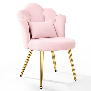 Amazon – BestGlory Petal Makeup Vanity Chair - $69.99–$74.80 w/ Code