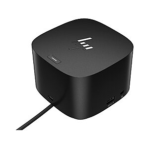 HP Thunderbolt Dock 280W G4 with Combo Cable - for Notebook, Desktop PC - 280 W - Thunderbolt 4-4K - 3840 x 2160-5 x USB Ports - USB Type-C - 1 RJ-45 Ports $209.99