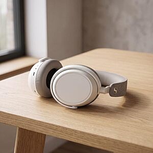 $204.60* | Sennheiser Momentum 4 Wireless ANC Over-Ear Headphones w/ 60-Hr Battery (White) at Amazon