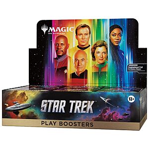 Pre-order Magic: The Gathering | Star Trek Play Booster Box $139.99