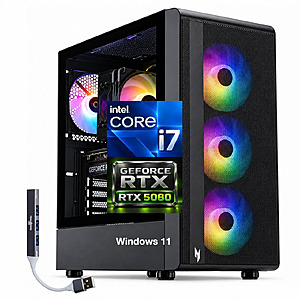 Acer Nitro 60 Gaming Desktop w/ Intel i7-14700F, RTX 5080 16GB, 32GB RAM & 2TB SSD $2311 + Free Shipping