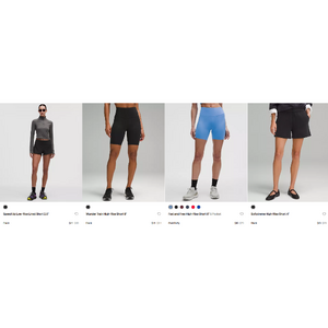 lululemon Shorts From $14 Shipped