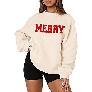 Women’s Christmas Sweatshirts $18.99