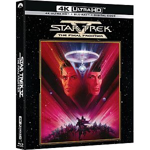 Star Trek V: The Final Frontier (4K UHD) $12.68 + Free Shipping w/ Prime or on $35+