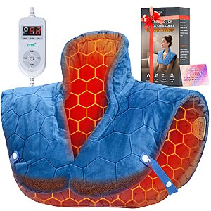 Amazon – Nalax 24" x 20" Neck & Shoulder Heating Pad - $34.99 at Checkout