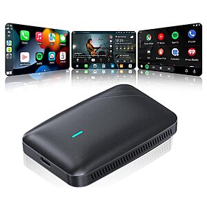 Amazon – ATOTODIRECT Wireless CarPlay & Android Auto AI Box, 4GB/32GB - $64.99 w/ Code