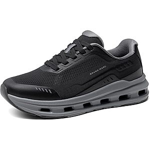 Bruno Marc Men's Cushionix Stride Lightweight Slip-On Sneakers w/ Shock-Absorbing Hollow Midsole (Sizes 8-13, Various Colors) $32.19 + Free Shipping w/ Prime or on $35+