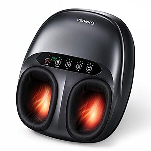 KNQZE Shiatsu Foot Massager w/ Heat & Air Compression $55.00 + Free Shipping