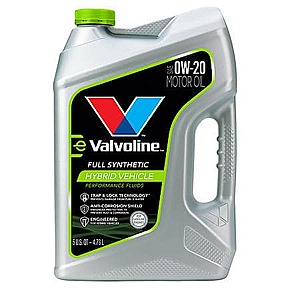 YMMV, $19.95, +$5 rebate, Valvoline Hybrid Full Synthetic 0W-20 Motor Oil, Maximizes Engine Life, 5 Quart, $19.95, free pickup, Advance Auto Parts