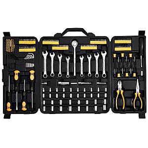 VEVOR 221-Piece Mechanics Tool Set 1/4" & 3/8" Drive $39.5 + Free Shipping