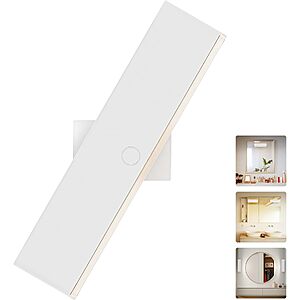 4000mAh Lenarinter Rechargeable Magnetic Vanity Light for Mirror w/ CCT Modes & Dimmable Brightness (White) $6.99, (Pink) $7.49 + Free Shipping w/ Prime or on $35+