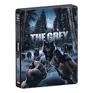 The Grey - Limited Edition Steelbook 4K Ultra HD + Blu-ray $22.49 Amazon.com