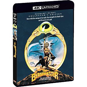 The Beastmaster - Collector's Edition 4K Ultra HD + Blu-ray $21.49 Amazon.com
