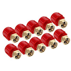 10-Pack GasOne Brass Propane Refill Adapter for 1-Lb & 20-Lb Tanks $5.61 + Free Shipping w/ Prime or on $35+