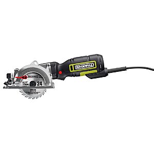 Rockwell 4-1/2" 5-Amp Compact Circular Saw (RK3441K) $79.00 + Free Store Pickup at Lowe's or Free Shipping on $35+