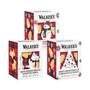 3-Pack 15.9-Oz Walker's Shortbread Mini Christmas Cookie Variety Pack $11.80 + Free Shipping w/ Prime or on $35+