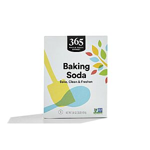 16-Oz 365 by Whole Foods Market Baking Soda $0.78 w/ S&S + Free Shipping w/ Prime or on $35+