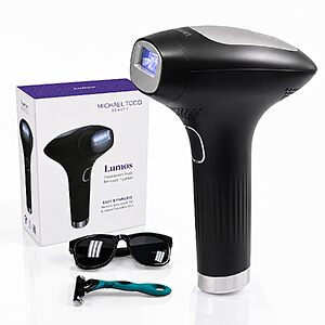 Michael Todd Beauty Lumos Laser IPL Hair Removal Device for Women and Men $119.2