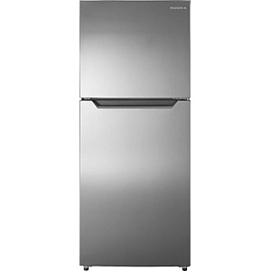 Insignia 24" 10 Cu. Ft. Top-Freezer Refrigerator (Stainless Steel Look) $399.99 + Free Store Pickup at Best Buy