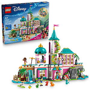 787-Piece LEGO Disney Princess Castle & Royal Pets Building Set $89.09 + Free Shipping w/ Walmart+ or on $35+
