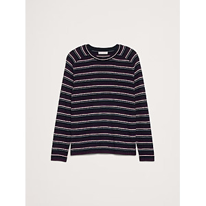 Banana Republic Slim Merino Ribbed Sweater $34.97
