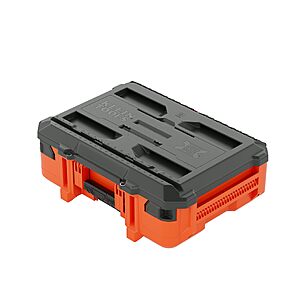 Klein Tools 54300MBX MODbox Small Tool Box | Stackable Module, Heavy-Duty Organizer with Removable Tray, Water and Debris Resistant $49.98