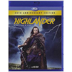 $8.99* | Highlander: 30th Anniversary (Blu-ray) at Amazon