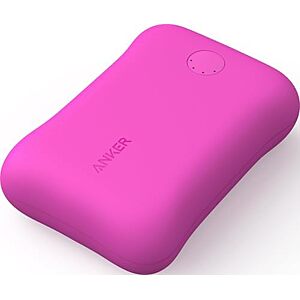 $15.99* | 10,000mAh Anker 3-Port Portable Charger w/ Silicone Cover (Pink) at Amazon