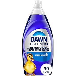 [SnS, AC] $11.11* | 3 × 30-Oz Dawn Platinum Dish Soap (Fresh Rain) ($3.70 each) at Amazon