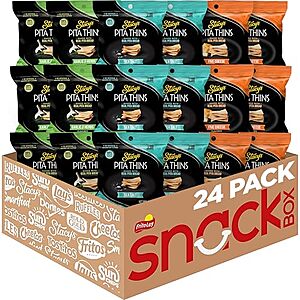 [AC] $11.30* | 24-Pack 1-Oz Stacy's Pita Thins (Variety) at Amazon (47.1￠ each)