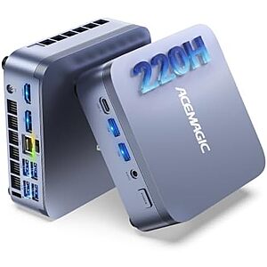 [Prime] $509.99* | ACEMAGIC M5 Mini PC: Intel Core 5 220H, 24GB RAM, 512GB SSD at Amazon