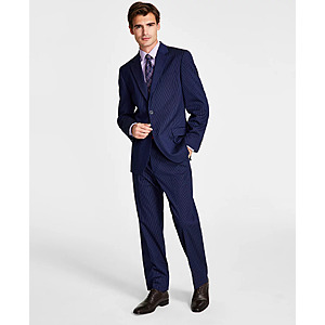 Men's Suits & Sport Coats: 2-Piece Nautica Men's Modern-Fit Bi-Stretch Suit $94.99 & More + Free Shipping $97.99