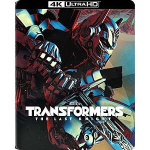 Transformers: The Last Knight (Steelbook) (4K Ultra HD)