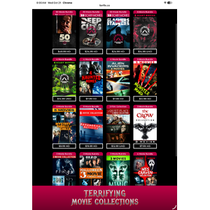 Fanflix Terrifying Movie Collections