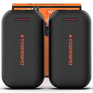 [Prime] 2-Pack YOSHENMO Rechargeable Electric Hand Warmers w/ 3 Heat Settings & USB-C Charging $6.95 + Free Shipping