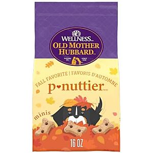 [SnS, AC] $8.26 | 3 × 16-Oz Old Mother Hubbard P-Nuttier Natural Dog Treats (Peanut Butter) ($2.76 each) at Amazon