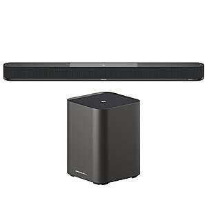 Sennheiser AMBEO 7.1.4 Ch Soundbar Plus and Wireless Subwoofer Bundle $1399.99 Free Shipping Costco.com