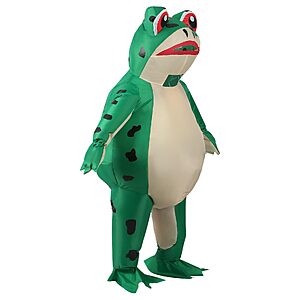 BabyFoxy Adult Inflatable Frog Costume w/ Air Pump $12.99 + Free Shipping w/ Prime or on $35+