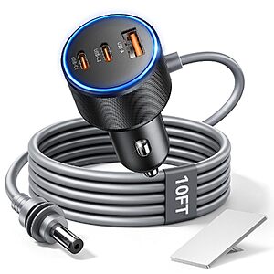 10' Rocoren 60W Starlink Mini Car Power Adapter w/ 45W USB-C & 30W USB-A $8.74 + Free Shipping w/ Prime or on $35+