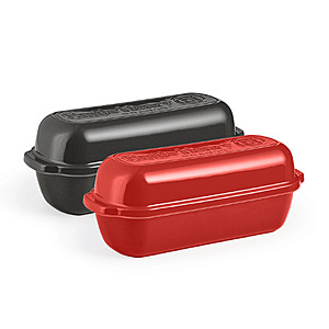 Emile Henry Glazed Long Covered Baker $99.98 + $15.95 shipping at King Arthur Baking