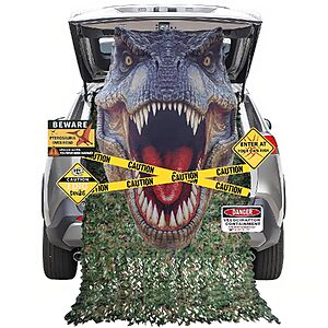 13-Piece Halloween Dinosaur Trunk or Treat Car Decoration Kit $9.99 + Free Shipping w/ Prime or on $35+