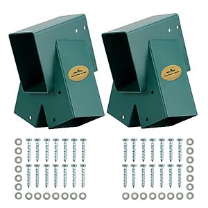 Amazon – MIXXIDEA 2-Pack Heavy-Duty Swing Set Brackets - $25.29 w/ Code