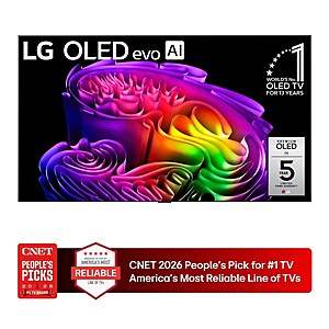 LG Partner Store: 83 Inch Class LG OLED evo AI G6 4K Smart TV 2026 $3499.99