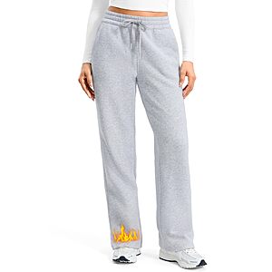 Amazon – SANTINY Women’s Fleece-Lined Sweatpants - $19.99 w/ Code