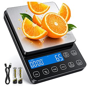 Amazon – KUAIVO 0.1g Precision Digital Food Scale - $19.99 w/ Code