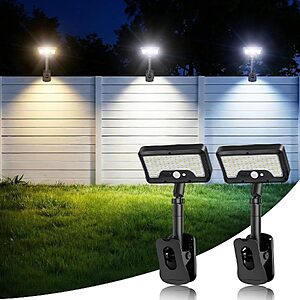 Amazon – iMaihom 2-Pack Clip-On Solar Motion Lights - $15.11 w/ Code