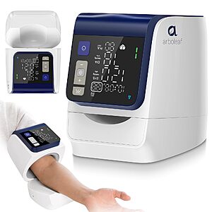 Amazon – Arboleaf Upper-Arm Blood Pressure Monitor - $89.99 w/ Code