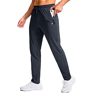 Amazon – Pudolla Men’s Tall Sweatpants w/ Zipper Pockets - $16.99 w/ Code