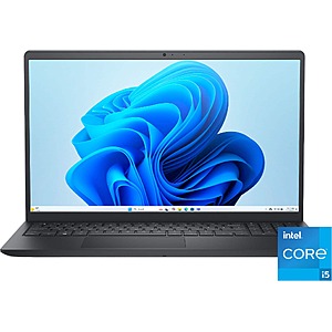 Dell - 15.6" 2K Touchscreen Laptop - Intel 13th Generation Core i5 1334U 2023 - 8GB Memory - 512 GB Storage - Carbon Black - Open Box $440.99